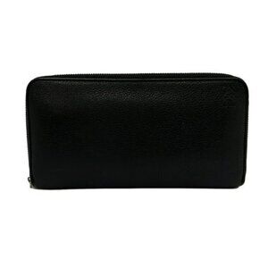 LOEWE - Black Leather Long Wallet